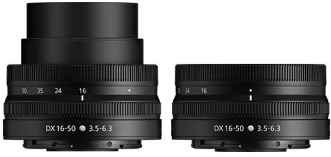 Nikon Nikkor Z DX 16-50mm f/3.5-6.3 VR Lens (Black)
