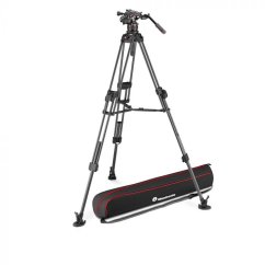 Manfrotto Nitrotech 612+645 Fast Twin Carbon Tripo