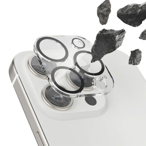 Hama Cam Protect, ochranné sklo na fotoaparát pro Apple iPhone 16 Pro/16 Pro Max, průhledné