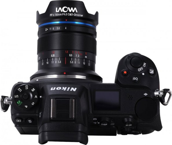 Laowa 14mm f/4 FF RL Zero-D for Nikon Z