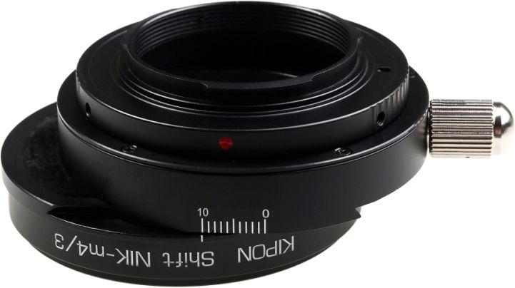 Kipon Shift Adapter von Nikon F Objektive auf MFT Kamera