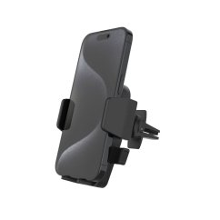 Držiak FIXED Iconiq Vent s úchytom na ventilačnú mriežku, čierny