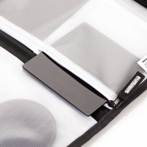 Shimoda Filter Wrap 100 | vhodný pre 4 okrúhle alebo štvorcové filtre do 100 mm | veľkosť 25 × 14 × 3 cm | čierna