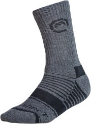 Vallerret Merino Wool Crew Sock - Grey Winter (size 41-46)