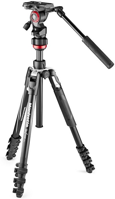 Manfrotto BeFree Live hliníkový videostativ lever