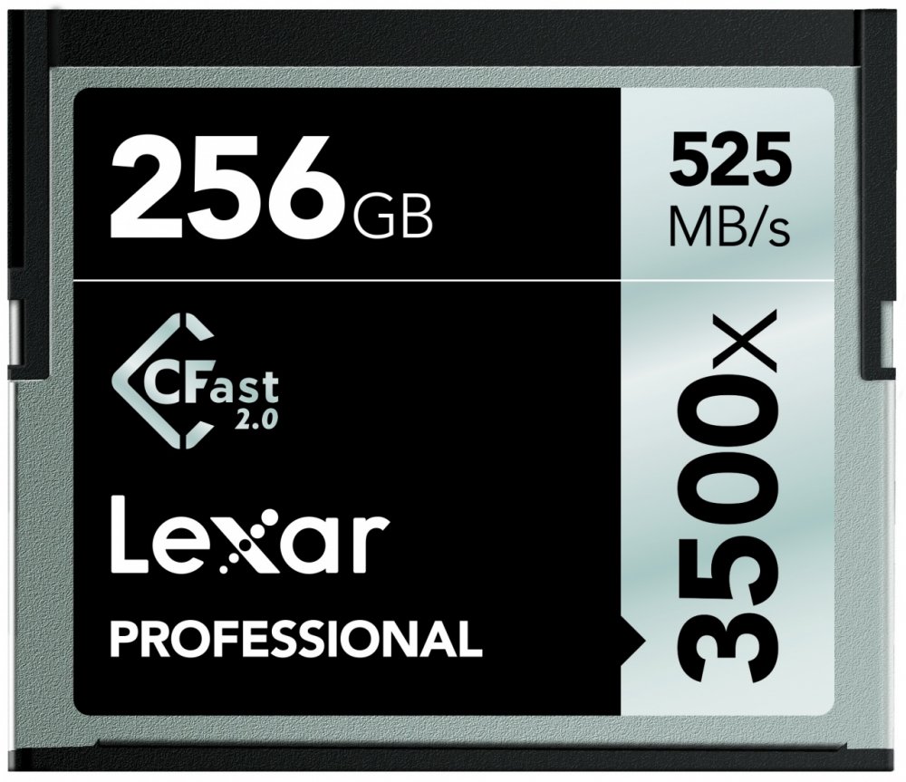 Lexar Professional 3500x CFast 2.0 card 256GB