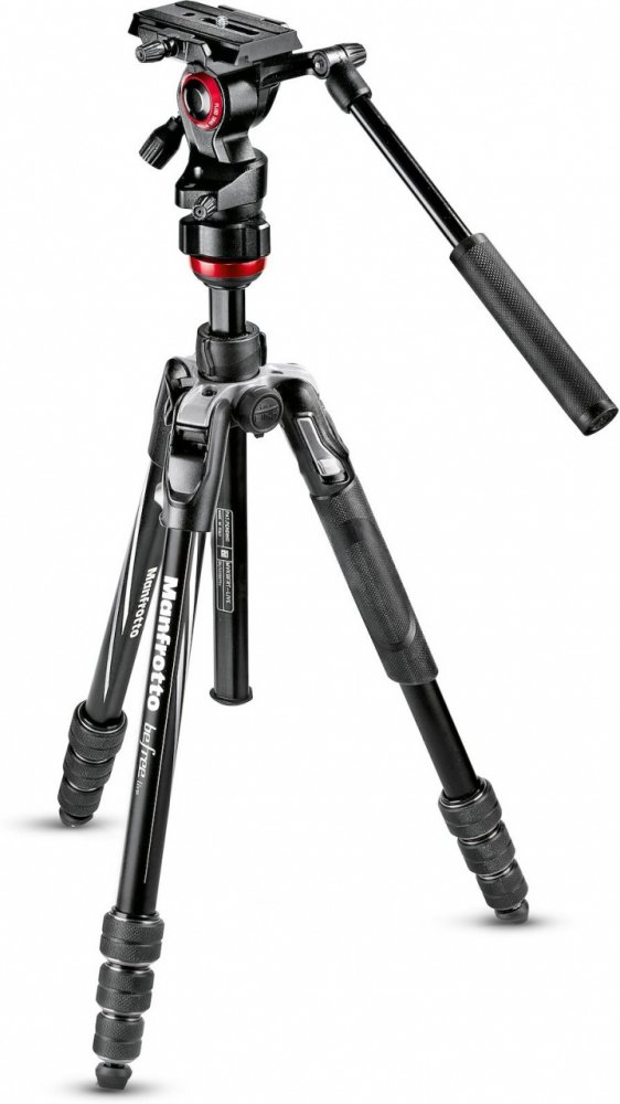 Manfrotto BeFree Live hliníkový stativ s videohlavou